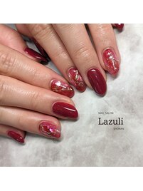 奥行きニュアンスネイル