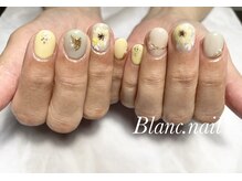 ブランネイル(BLANC.nail)/向日葵ネイル