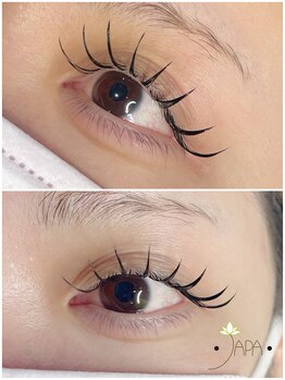 ジャパ(JAPA)/マツエク*束感仕上げ*