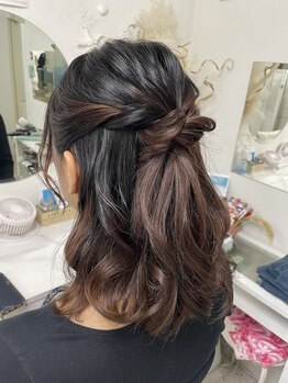 エムアイ 六本木(Mi)/ハーフアップ