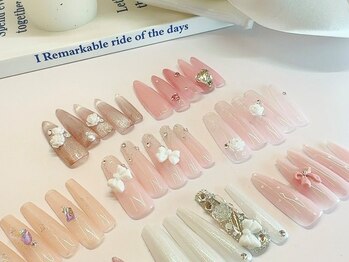 パシャ(Pasha)の写真/シンプルなのに上品で大人可愛いデザインをご提案♪爪の形や色味も綺麗に整えてくれるから、モチの良さ◎