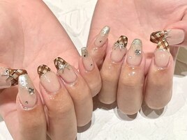 チェックネイル