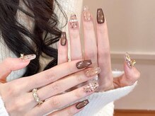 センスネイル 池袋店(Sense Nail)/秋冬ネイル　エレガントデザイン