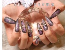 Ray 大阪梅田【パラジェルネイル/フィルイン/マグネット/長さだし/持ち込み】の雰囲気（マグネットネイル/ネイルデザイン/春ネイル/フレンチネイル）