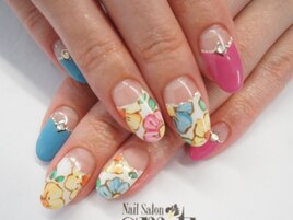 花柄ジェル12100円