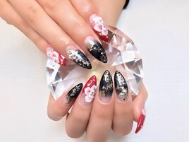 成人式ジェルネイル☆