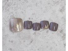 ネイルルーム エルナ(nail room ELNA)/フット定額デザイン￥8000