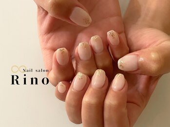 リノ 浦添店(Rino)/ジュエル×ラメ×ホワイト