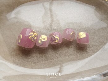 シンス(Since)/7月 Jr foot monthly design