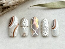 オル('olu)/手描きネイル/フィルイン