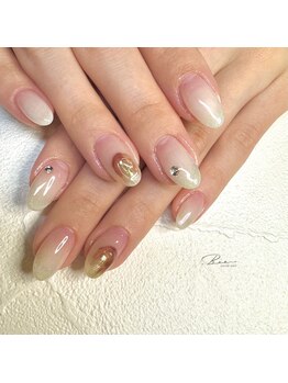 ドットビー(.Bee)/ヌーディーブライダルネイル