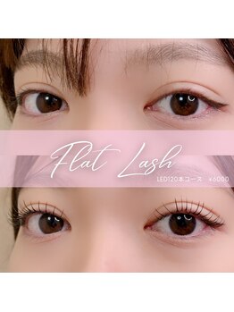 セレン(Seren)/フラットラッシュ120本【LED】