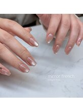 エンズネイル(O’s nail)/ミラーフレンチ
