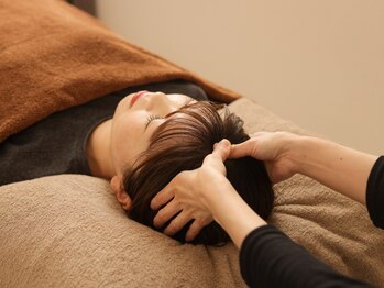 リラクゼーション  ハナの写真/【絶妙な力加減で芯からほぐす】本格ドライヘッドスパと、お悩み別セットメニューがおすすめ◎