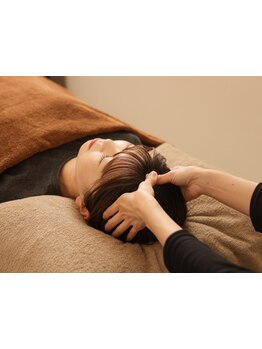 ヘッドスパで癒されたい