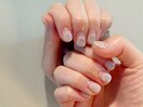 ニュアンスネイル/白ネイル