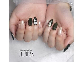 ルピナス(LUPINAS)/スノードームネイル