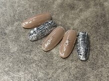 テラスアヴェダ ららぽーとエキスポシティ(Terrace AVEDA)/ツイードネイル