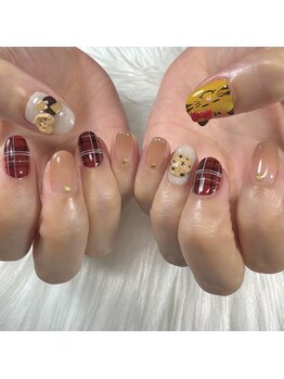 リノネイル(Lino Nail)/キャラクターネイル/Ayaka担当