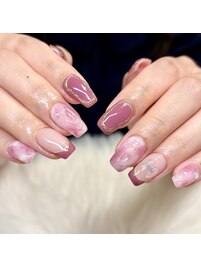 ぶどうカラーニュアンスデザイン