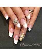 クリスタルネイル ボンベルタ橘店(CRYSTAL NAIL)/ビジューネイル
