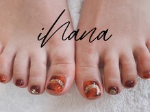 イハナ(ihana)/持込デザインフット＊べっ甲