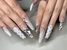 ネイルサロン ジョアアンジェ 天王寺店(joie ange)/スカルプ　キルティングネイル