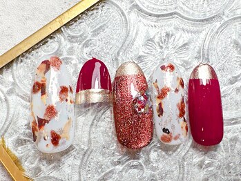 ミルネイル(Mil Nail)/秋カラーネイル1