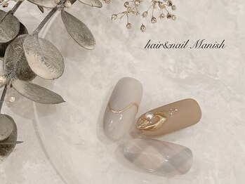 マニッシュ(Manish)/縦グラ×バイアスチェック