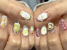 個性派♪牡蠣ネイル