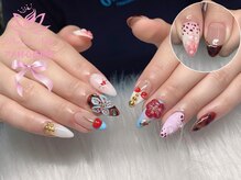 ナナネイル アメ村心斎橋店(NaNa Nail)/長さ出し/持ち込みOK/アート10本