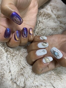 アシンメトリーネイル