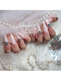 白グラ/長さ出し/スカルプi