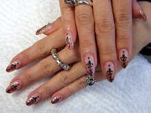 オーロラ(AurorA)/ラメグラデに百合の紋章