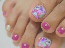 アールローズ(R-rose)/紫フラワーフット￥8640