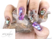 アヤネイルズ アンド アイラッシュ(AYA NAILZ.＆Eyelash)/バタフライネイル