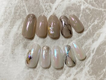 ネイルサロン キャンディネイル(Candy Nail)/ミラーニュアンス　ｂｙ石田