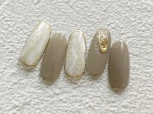 アウラ ネイルサロンアンドスクール(aula)/定額ミドルコース￥8,800