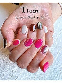 ティアム マタニティペイント アンド ネイル(Tiam Maternity Paint&Nail)/【再来】2Designコース★¥6800