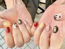 エリンカネイル バイ レシッド 武蔵小杉(erincanail by rcid)/チョコレートネイル