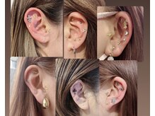 耳ツボジュエリー導入☆MAX20個まで付け放題♪