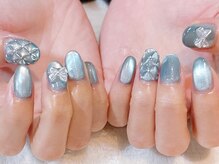 ◆ magnet×quilting nail ¥7700