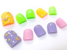 ワンカラー+ストーン