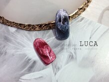 ネイルアトリエルカ(nail atelier LUCA)/L-9 ハートマグネットネイル