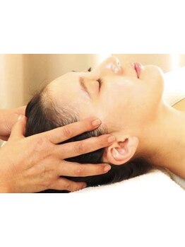 ヘッドスパで癒されたい