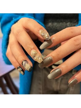 立川/ネイル/ニュアンスネイル