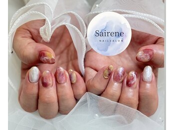 サイレネネイル(Sairene Nail)/秋インクアート