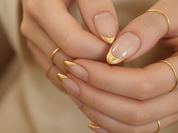 ノア 奈良生駒店(NOA)/大人上品なゴールドフレンチ生駒