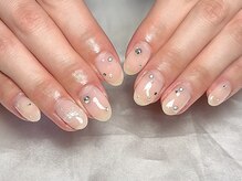 ラズワルド(Lazward)/艶きらん＊ビジューネイル