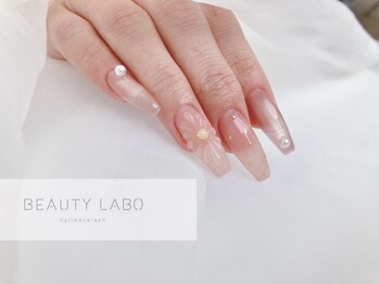 ビューティーラボ アンテナスクエア(Beauty Labo)の写真/指先にキレイに美フォルムが叶う長さ出し¥6000～♪プラス¥1100でお爪を削らないパラジェルへの変更も可能◎